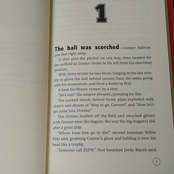 Hothead Cal Ripken Jr Children's Chapter Book Junior Fiction Baseball - Picture 6 of 6